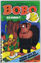Bobo 1981 nr 12 omslag serier Bobo 1981 nr 12 omslag serier