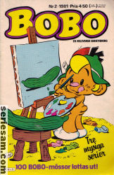 Bobo 1981 nr 2 omslag serier Bobo 1981 nr 2 omslag serier