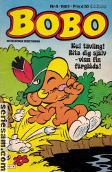 Bobo 1981 nr 4 omslag serier Bobo 1981 nr 4 omslag serier