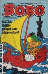 Bobo 1981 nr 5 omslag serier Bobo 1981 nr 5 omslag serier