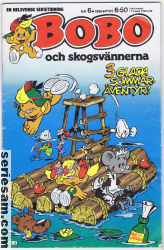 Bobo 1986 nr 6 omslag serier Bobo 1986 nr 6 omslag serier