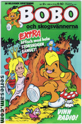 Bobo 1986 nr 9 omslag serier Bobo 1986 nr 9 omslag serier