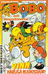 Bobo 1988 nr 1 omslag serier Bobo 1988 nr 1 omslag serier