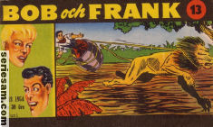 Bob och Frank 1954 nr 13 omslag serier