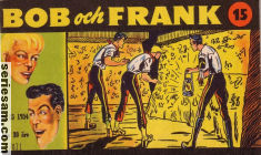 Bob och Frank 1954 nr 15 omslag serier