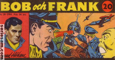 Bob och Frank 1954 nr 20 omslag serier