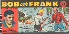Bob och Frank 1954 nr 21 omslag serier