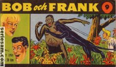 Bob och Frank 1954 nr 9 omslag serier