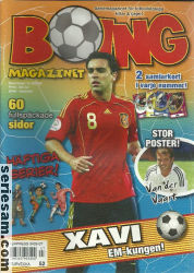 Boing-magazinet 2008 nr 11 omslag serier