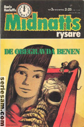 Boris Karloffs midnattsrysare 1972 nr 3 omslag serier