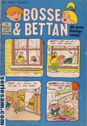 Bosse och Bettan 1964 nr 11 omslag serier