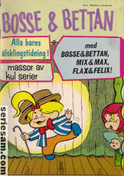Bosse och Bettan 1964 nr 6 omslag serier