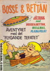 Bosse och Bettan 1964 nr 7 omslag serier