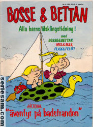 Bosse och Bettan 1964 nr 8 omslag serier