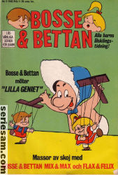 Bosse och Bettan 1965 nr 3 omslag serier