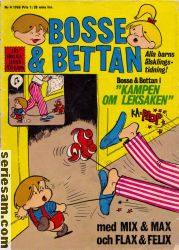 Bosse och Bettan 1965 nr 4 omslag serier