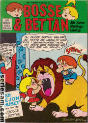Bosse och Bettan 1966 nr 1 omslag serier Bosse och Bettan 1966 nr 1 omslag serier