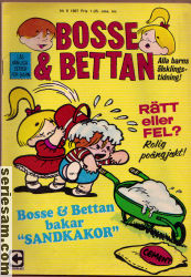 Bosse och Bettan 1967 nr 5 omslag serier Bosse och Bettan 1967 nr 5 omslag serier