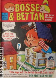 Bosse och Bettan 1969 nr 2 omslag serier