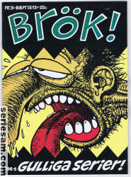 Brök 1988 nr 5 omslag serier Brök 1988 nr 5 omslag serier