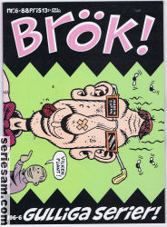 Brök 1988 nr 6 omslag serier Brök 1988 nr 6 omslag serier