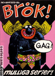 Brök 1989 nr 1 omslag serier Brök 1989 nr 1 omslag serier