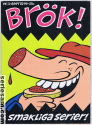 Brök 1989 nr 3 omslag serier Brök 1989 nr 3 omslag serier