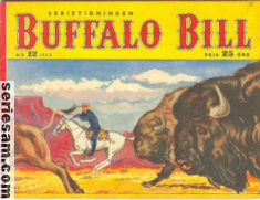 Buffalo Bill 1952 nr 12 omslag serier