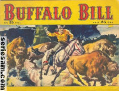 Buffalo Bill 1952 nr 15 omslag serier