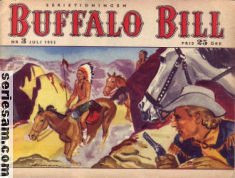 Buffalo Bill 1952 nr 3 omslag serier