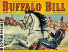 Buffalo Bill 1952 nr 6 omslag serier