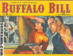 Buffalo Bill 1952 nr 9 omslag serier