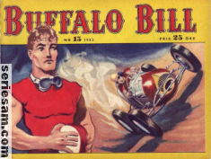 Buffalo Bill 1953 nr 15 omslag serier