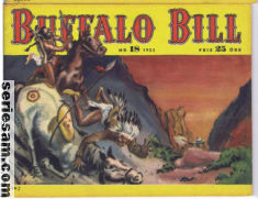 Buffalo Bill 1953 nr 18 omslag serier