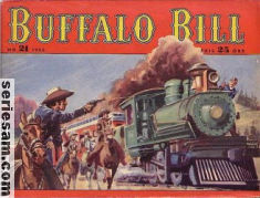 Buffalo Bill 1953 nr 21 omslag serier