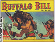 Buffalo Bill 1953 nr 25 omslag serier