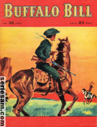 Buffalo Bill 1953 nr 35 omslag serier Buffalo Bill 1953 nr 35 omslag serier