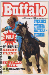 Buffalo Bill 1973 nr 10 omslag serier