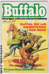 Buffalo Bill 1973 nr 18 omslag serier