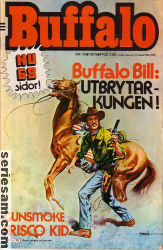 Buffalo Bill 1974 nr 10 omslag serier