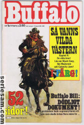 Buffalo Bill 1975 nr 1 omslag serier Buffalo Bill 1975 nr 1 omslag serier