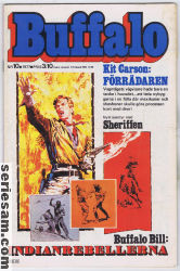 Buffalo Bill 1977 nr 10 omslag serier