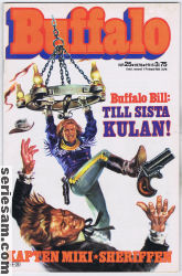 Buffalo Bill 1978 nr 25 omslag serier