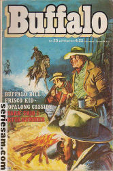 Buffalo Bill 1979 nr 25 omslag serier