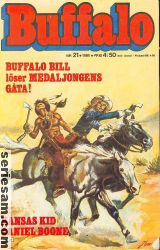 Buffalo Bill 1980 nr 21 omslag serier