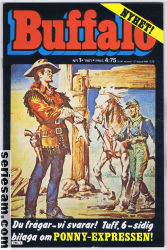 Buffalo Bill 1981 nr 1 omslag serier