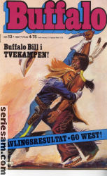 Buffalo Bill 1981 nr 13 omslag serier