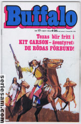 Buffalo Bill 1981 nr 17 omslag serier
