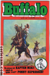 Buffalo Bill 1981 nr 2 omslag serier