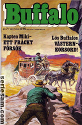 Buffalo Bill 1981 nr 7 omslag serier